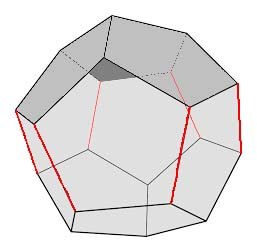 Dodecahedron Vertex Up 