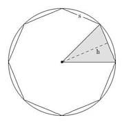  Inscribed Octagon with Triangle