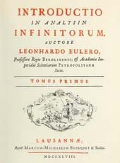  Introductio in Analysin Infinitorum Title Page 