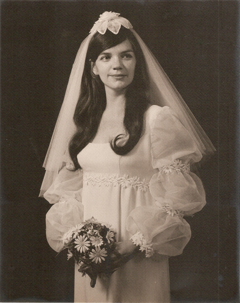  Rose Marie on her wedding day 