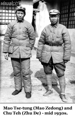  Mao Tse-Tung and Chu Teh 